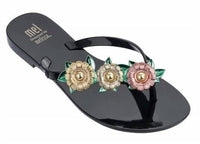 Mini Melissa - Girl's Mel Harmonic Garden Flip-flops
