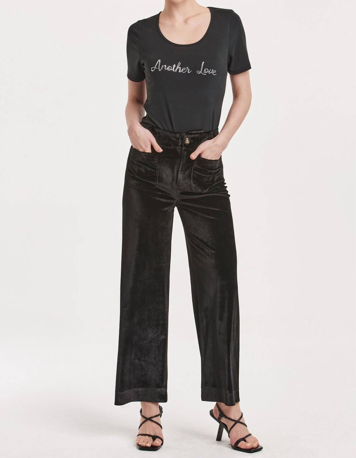 Another Love - Anahi Velvet Pants