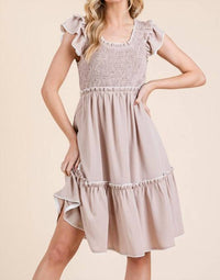 Lime N Chili - Ruffle Smock Dress