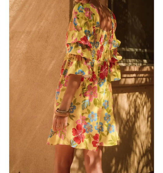 Fashionworks - Puffed Sleeve Mini Dress