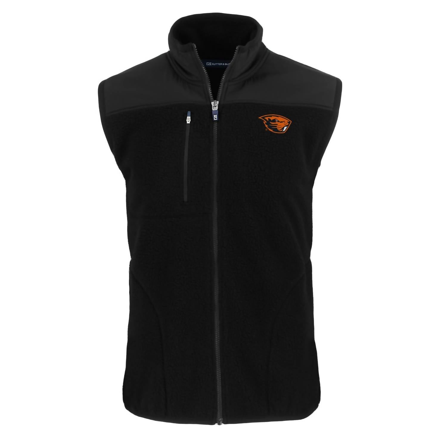 Cutter & Buck - Oregon State Beavers Eco Fleece Zip Vest