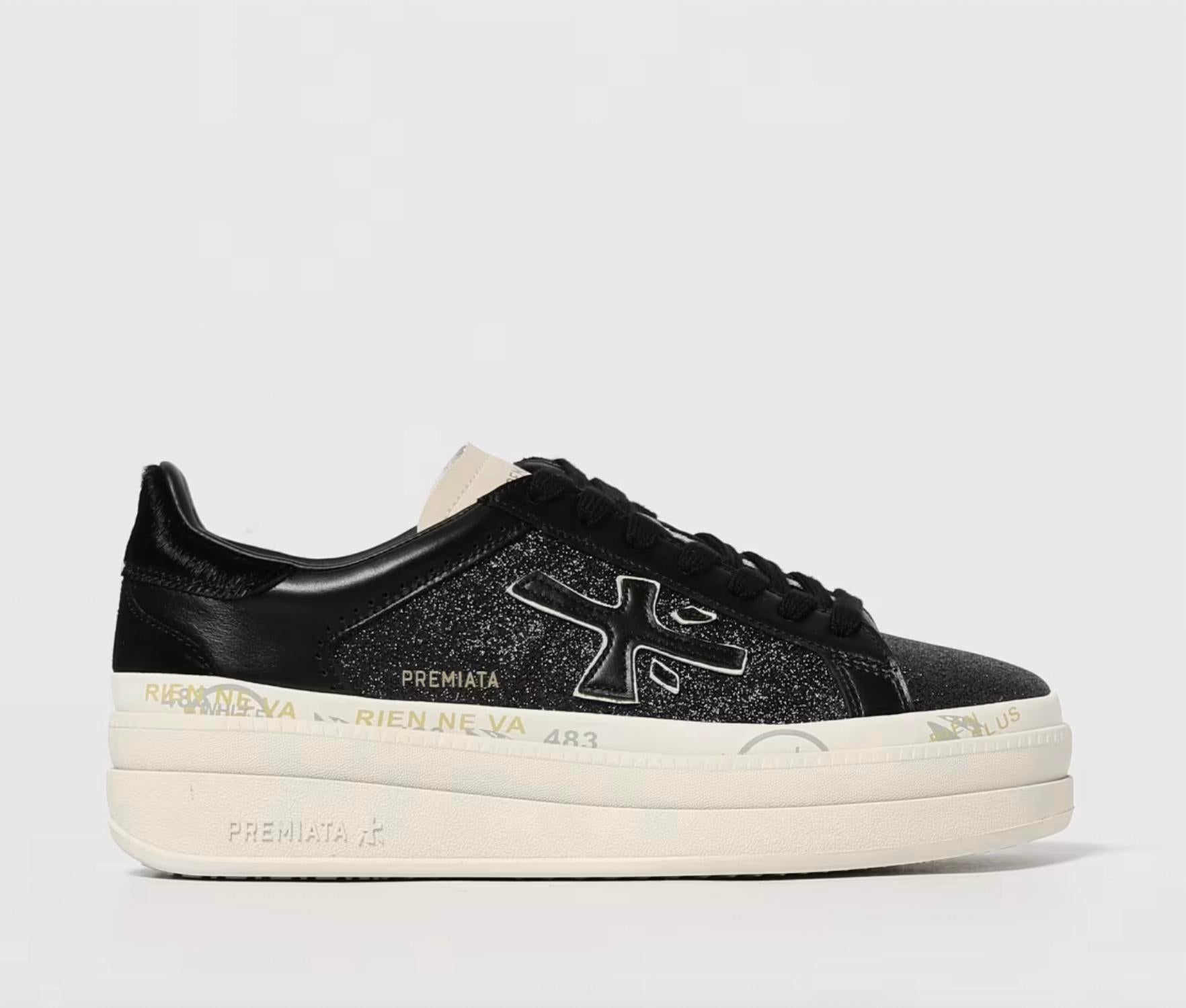 Premiata - Women's Claudia Glitter Platform Sneaker