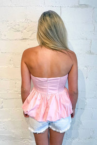 Day + Moon - Isla Strapless Top