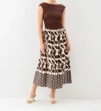 Fifteen Twenty - Women's Carina Long Contrast Dress