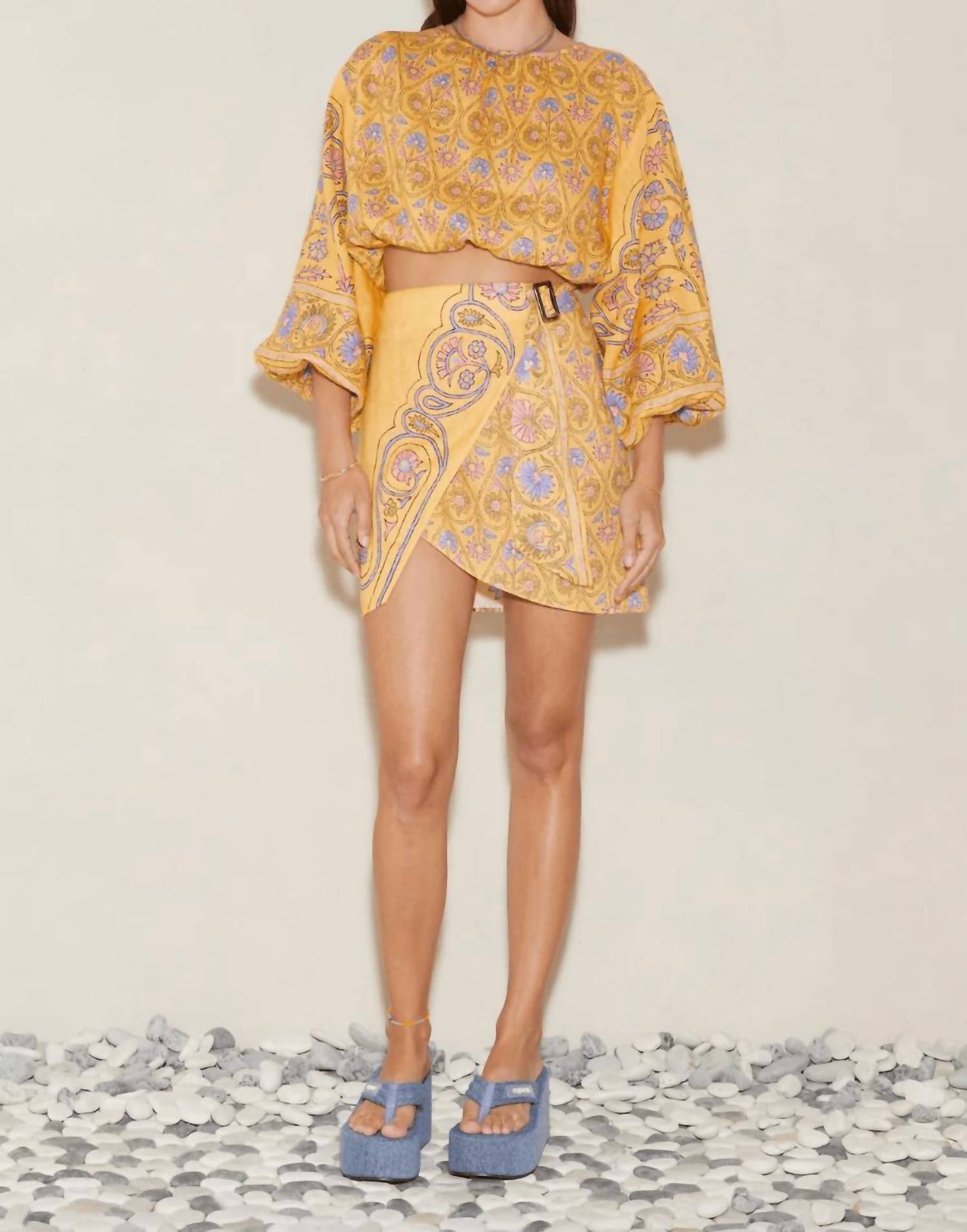 Boteh - Darjeeling Wrap Skirt