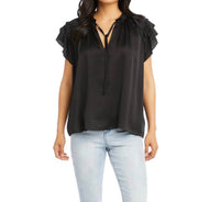 Karen Kane - Bethany Flutter Sleeve Top