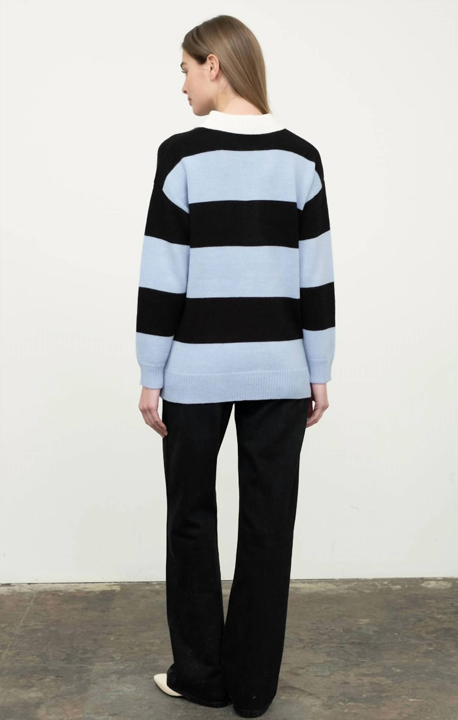 Moon River - Tori Polo Sweater
