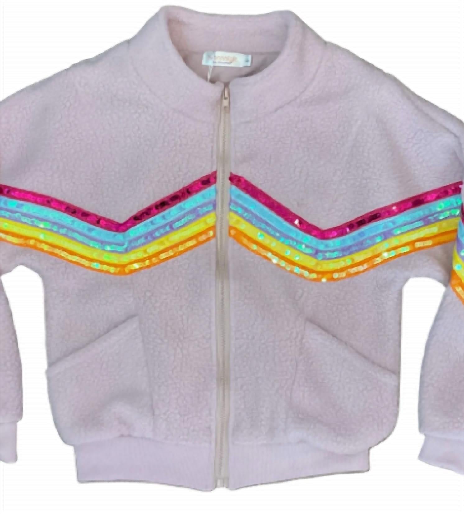 Tweenstyle - Girl's Sequin Sherpa Jacket