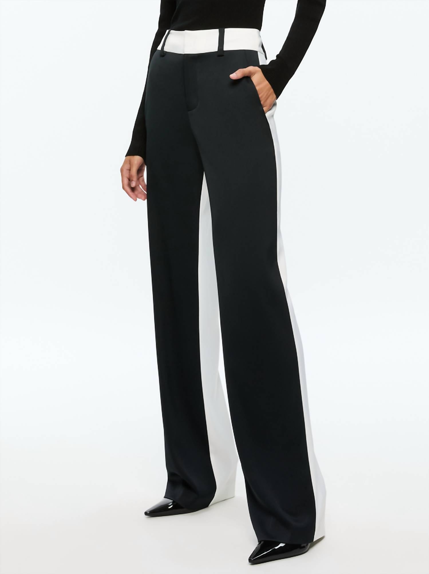 Alice + Olivia - Alexander Color Block Trouser