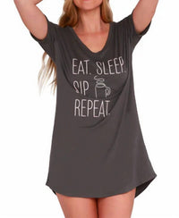 Hello Mello - Let Me Sleep Lounge Sleepshirt