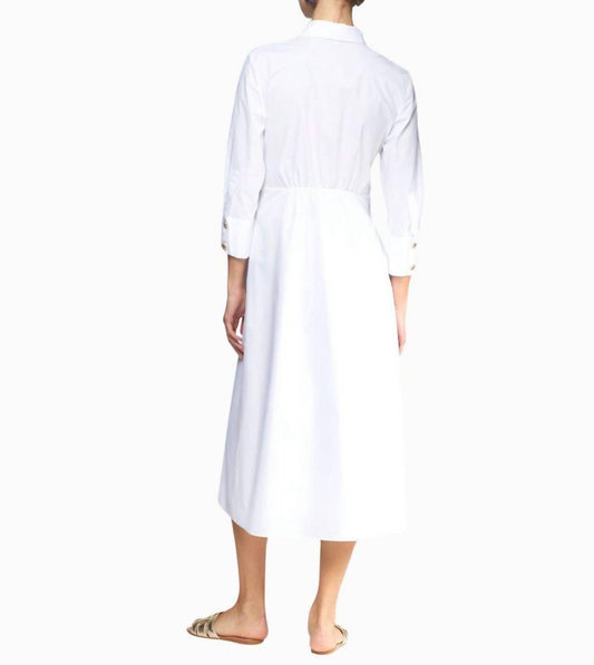 Vilagallo - Button Front Midi Dress