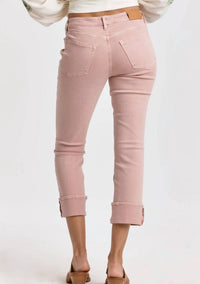 Dear John Denim - Blaire Cuffed Straight Jeans
