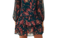 Band Of The Free - Mandy Floral Sheer Sleeve Dress