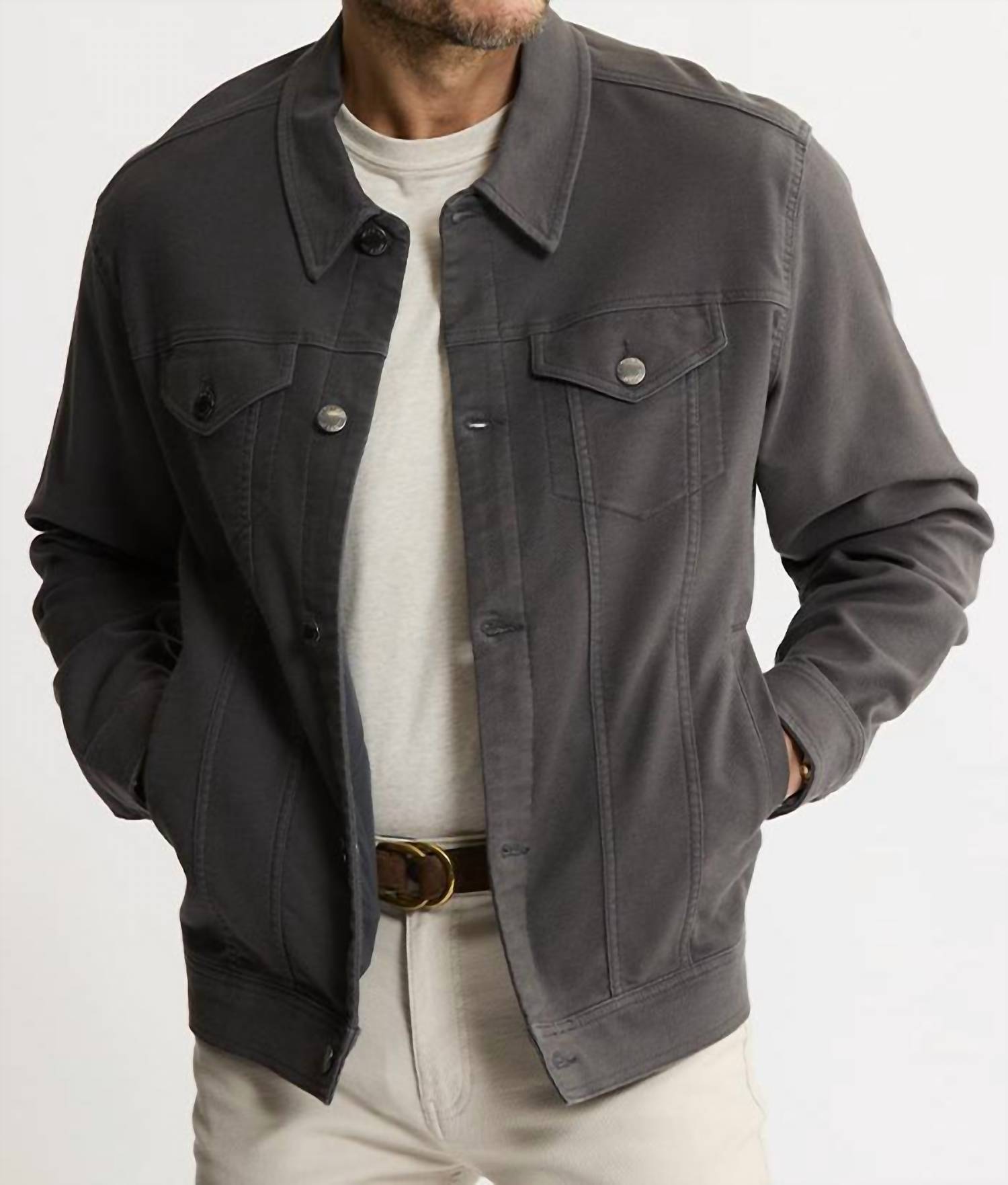 Jachs New York - Vandam Twill Trucker Jacket
