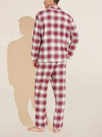 Eberjey - Flannel Long Pajama Set