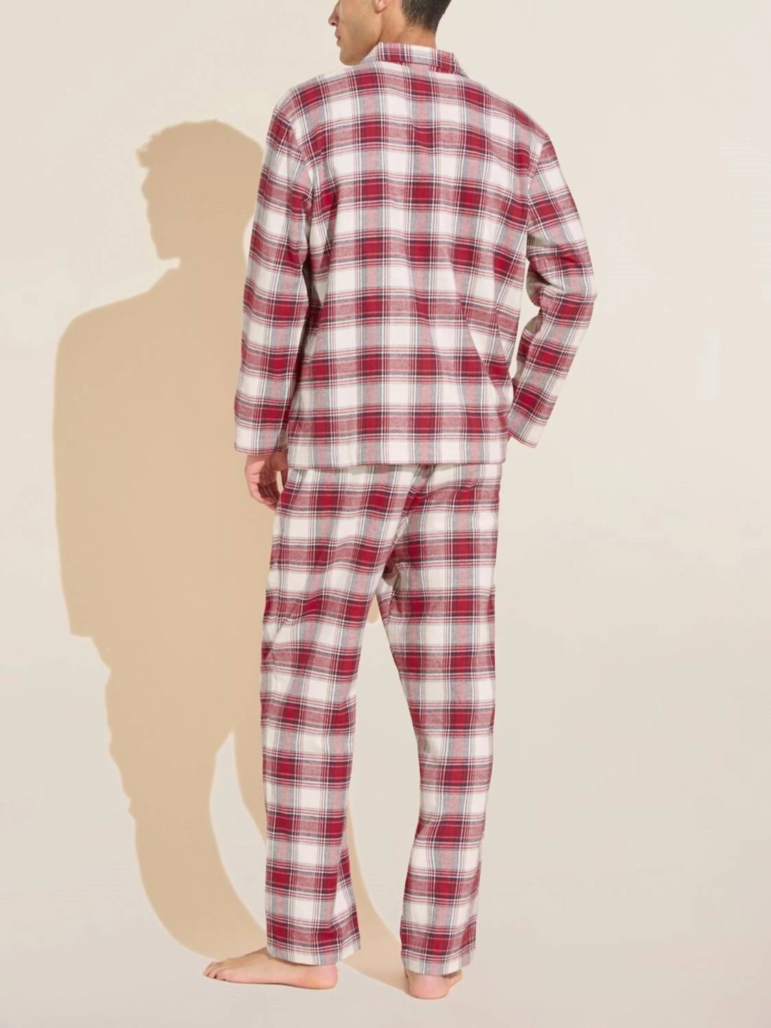 Eberjey - Flannel Long Pajama Set