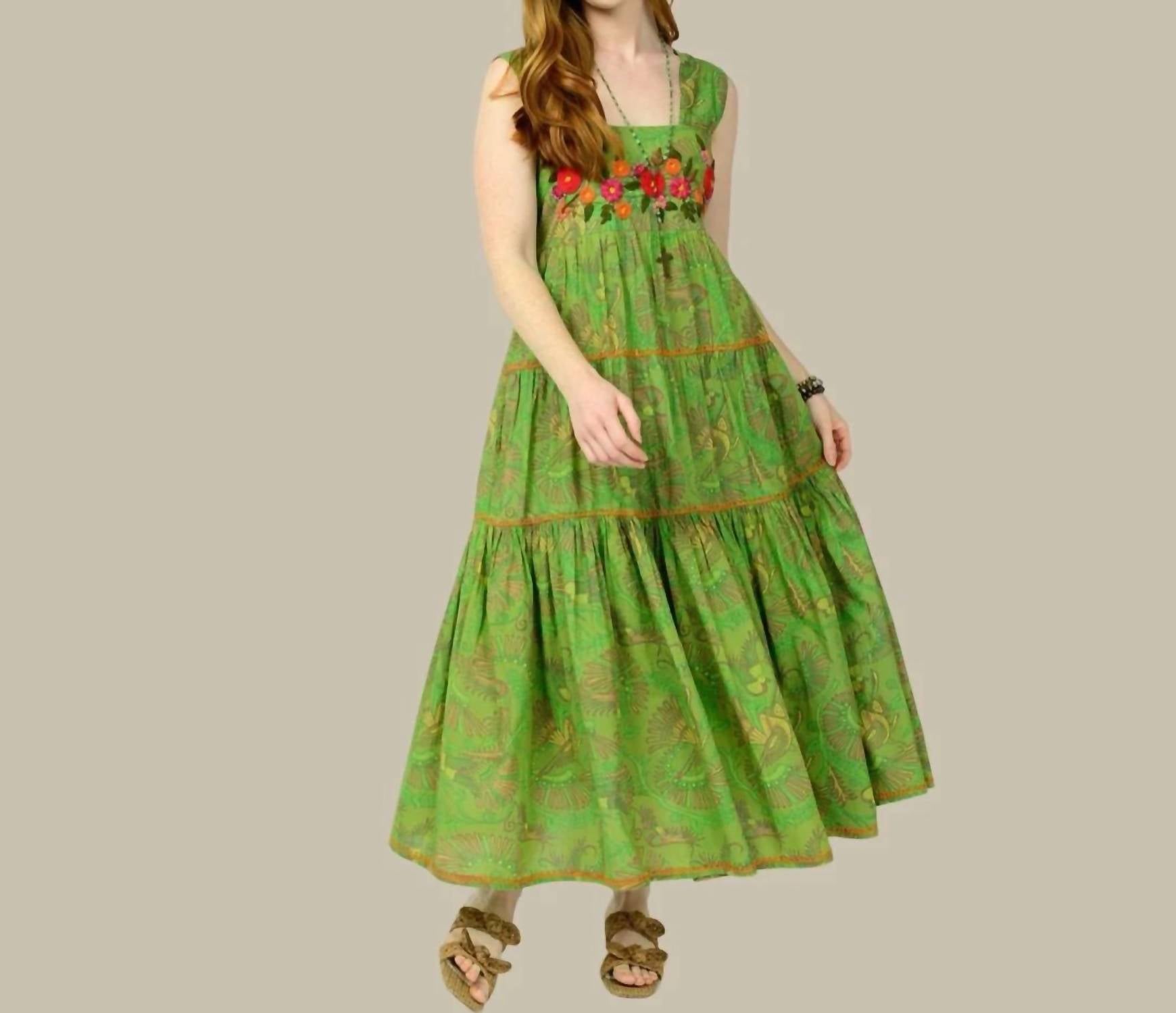Sister Mary - Irene Botanical Breeze Maxi Dress