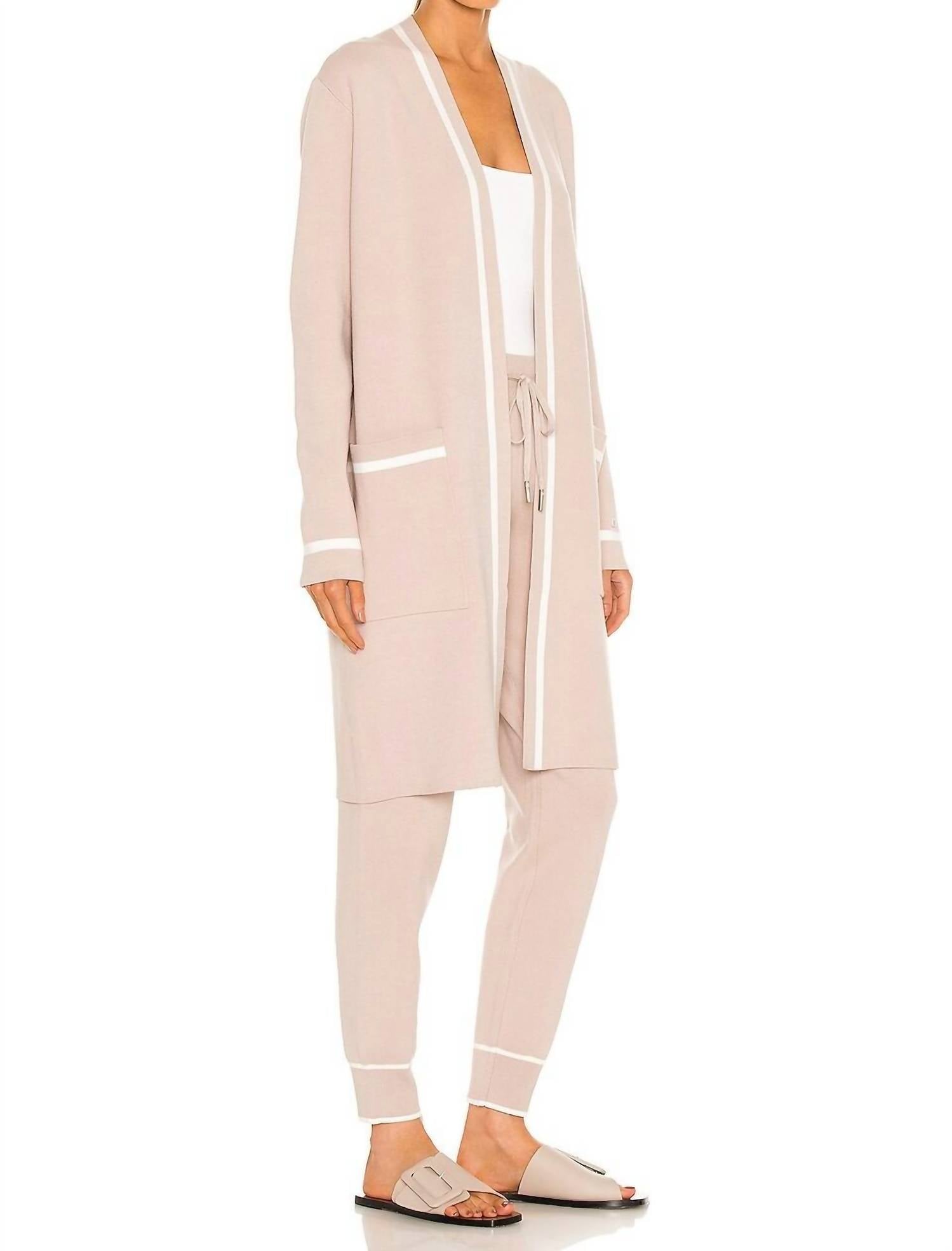 Soia&Kyo - Denise Long Knit Coatigan With Pockets