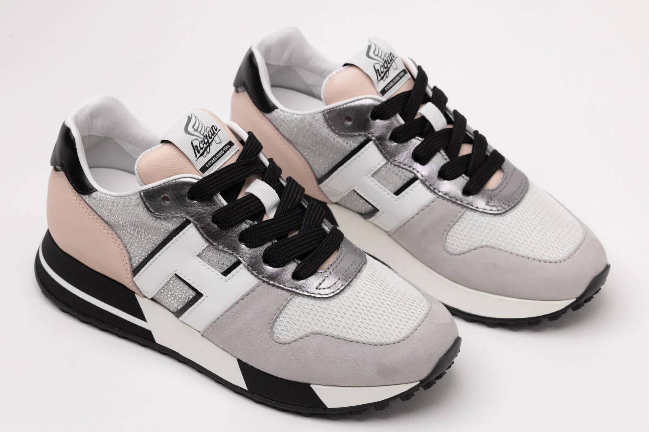 Hogan - Women's H383 Leather Sneakers