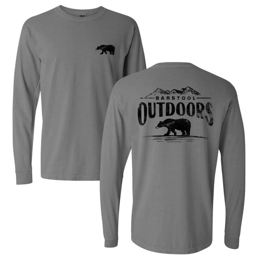 Barstool Sports - Unisex Bear Long Sleeve Tee