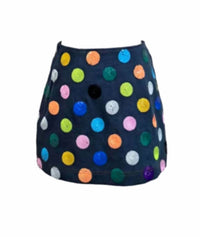 Queen Of Sparkles - Women's Confetti Denim Dot Skirt