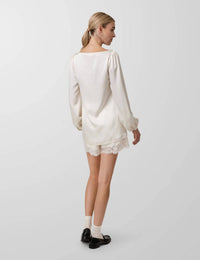 Line And Dot - Nicolo Lace Trim Shorts