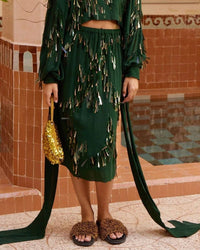 Alemais - Ophira Sequin Skirt