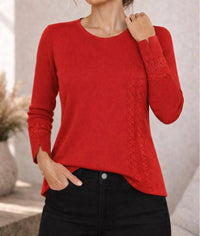 J'Envie/Eli - Weave Long Sleeve Tunic