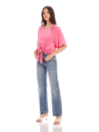 Fifteen Twenty - Seline Tie Front Top