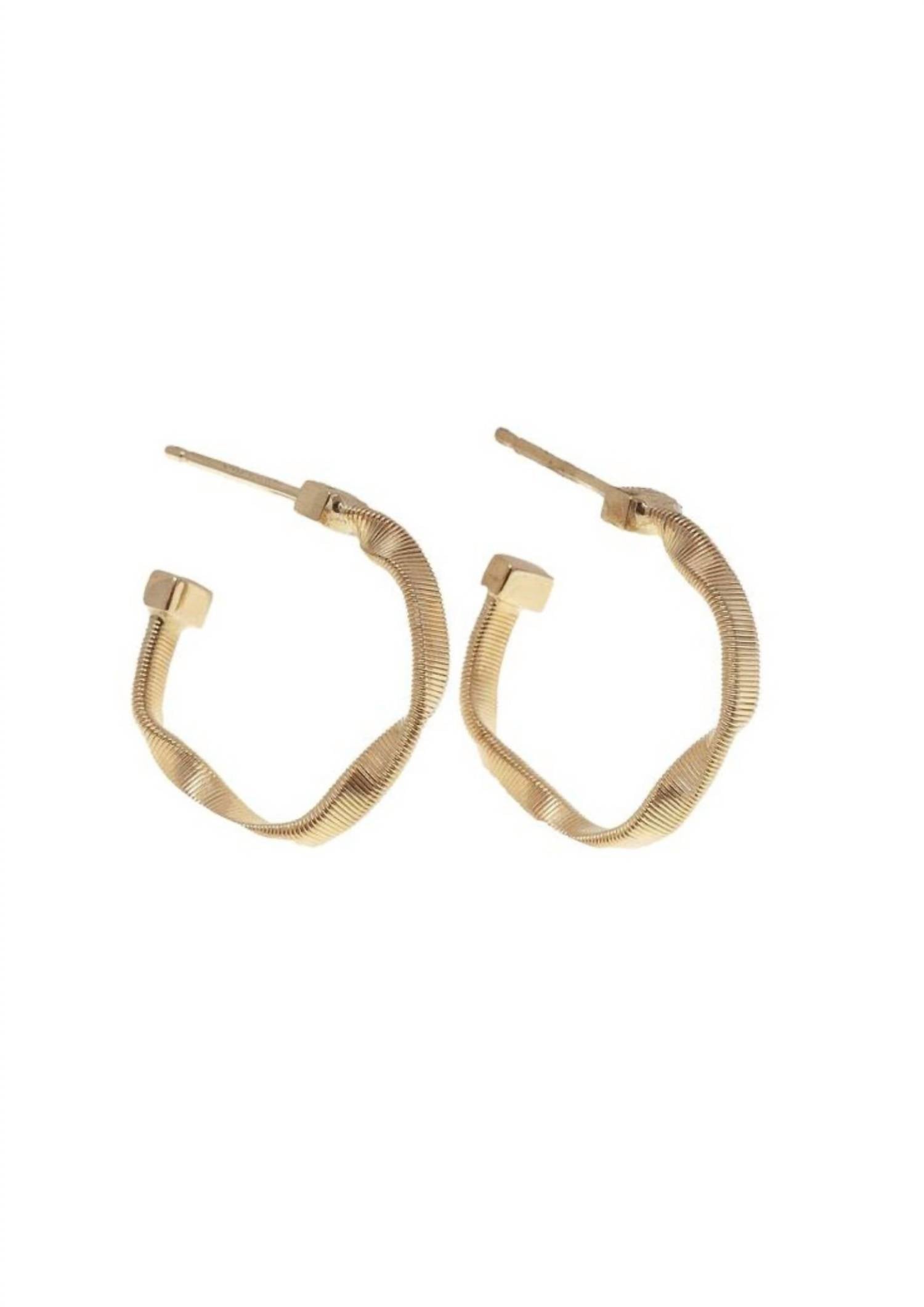 Marco Bicego - Women's 18k Gold Small Marrakech Twisted Hoop Earrings