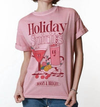 Girl Dangerous - Holiday Spirits Boyfriend Tee
