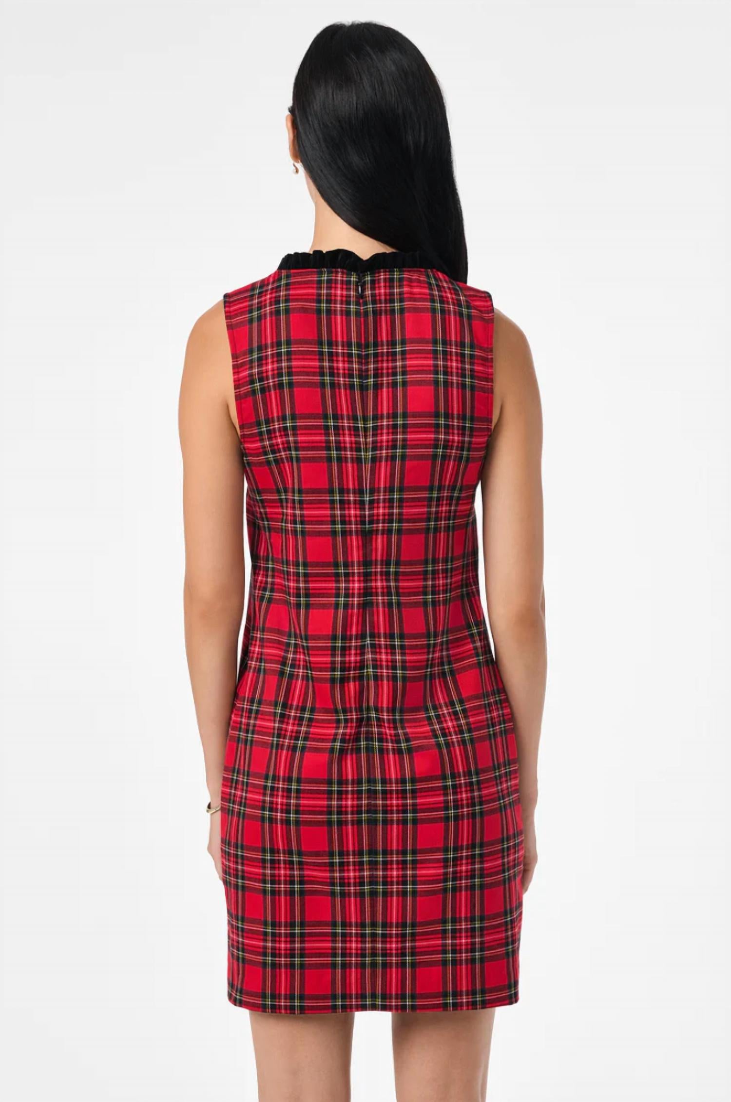 Trina Turk - Revah Tartan Mini Dress