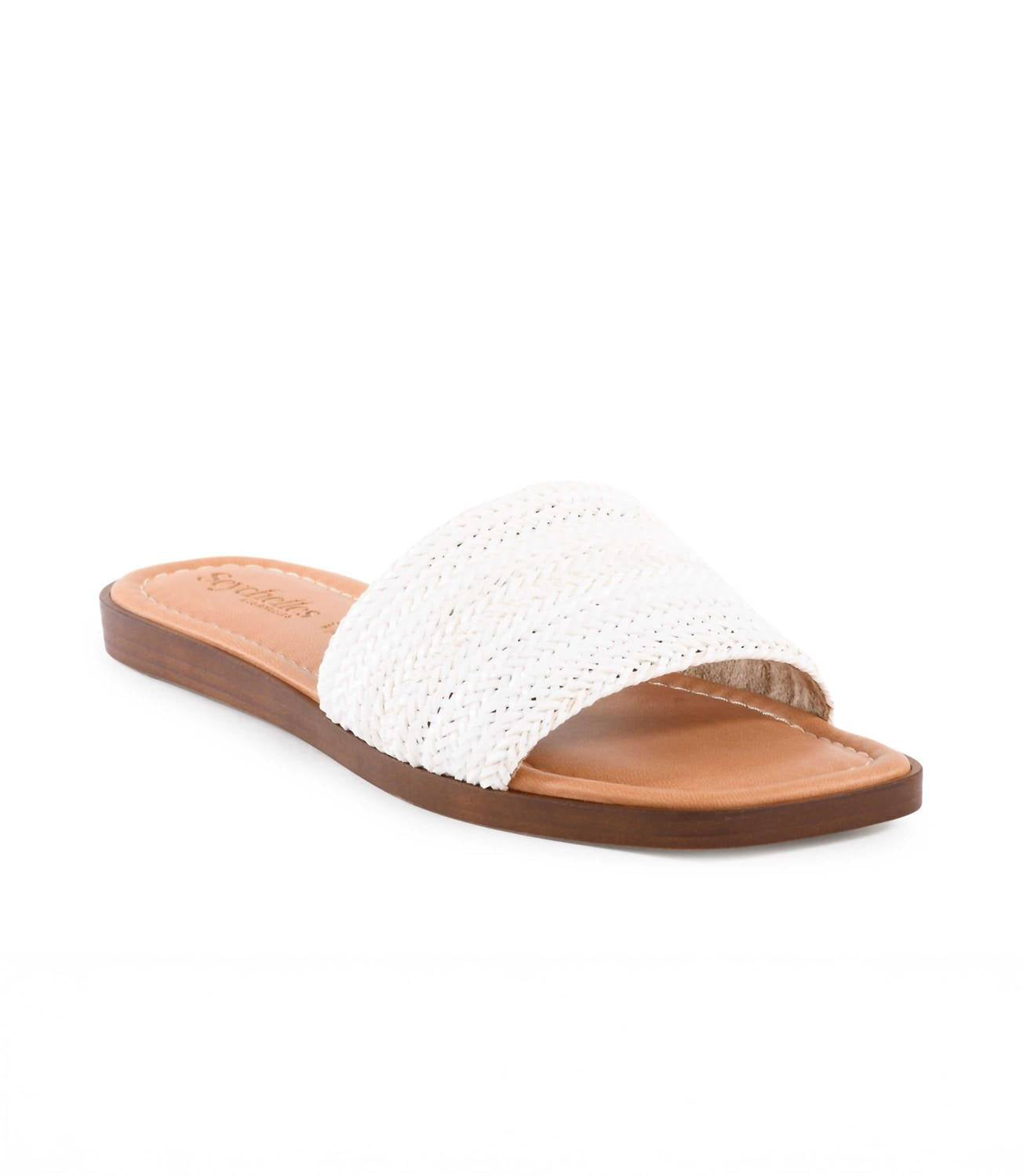 Seychelles Women's Palm Perfection Sandals in white - women's sandal - detail view