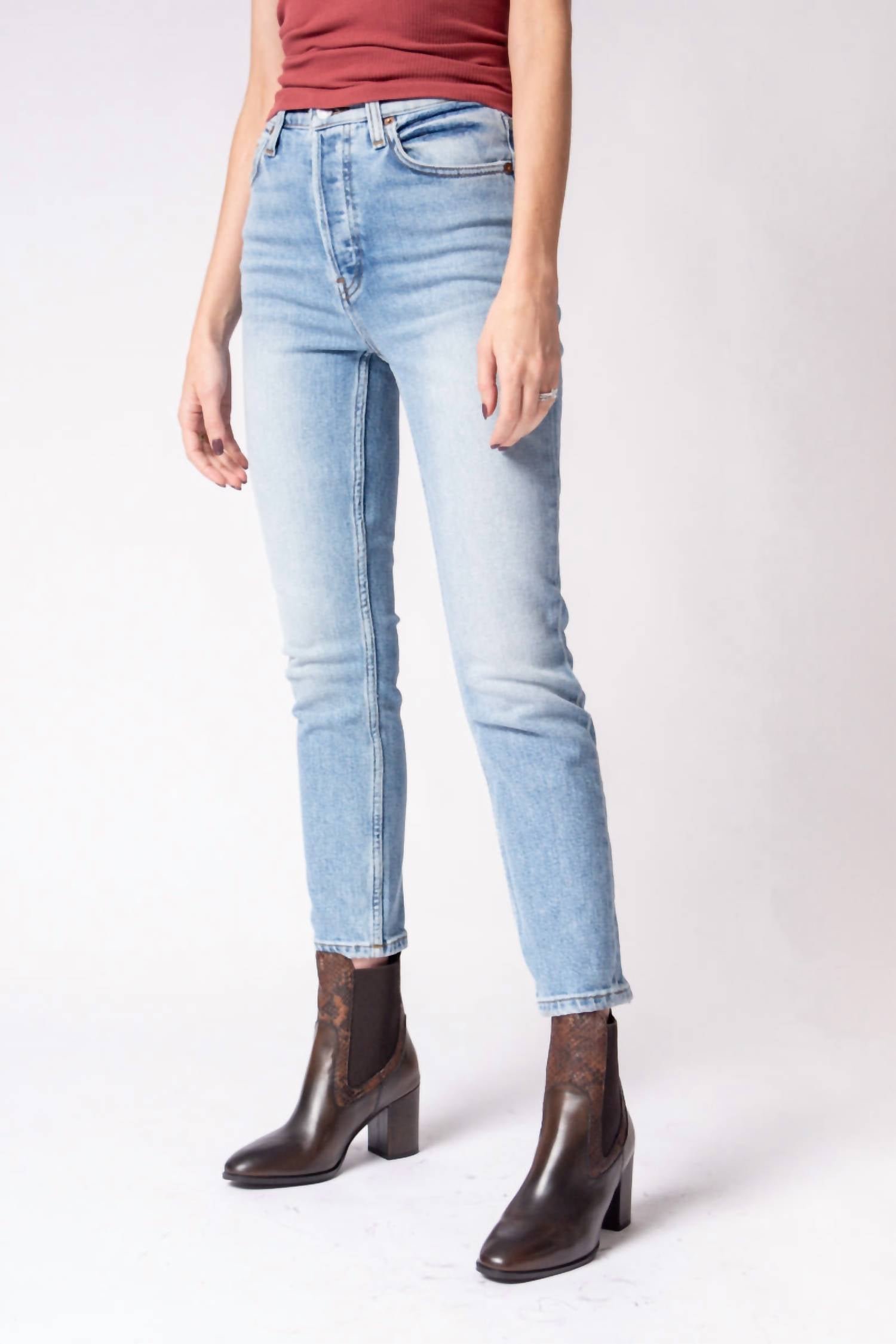 Re/Done - 90s Ankle Crop Jeans