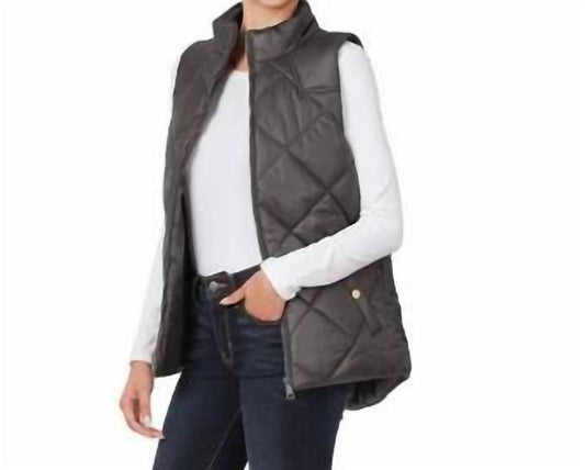 Zenana - Diamond Quilted Vest