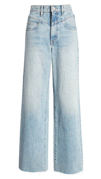 Slvrlake - Grace Double Yoke High Waist Wide Leg Jeans