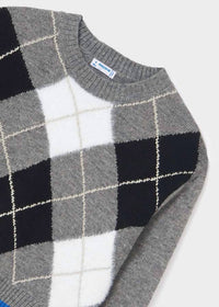 Mayoral - Girls' Prepschool Argyle Sweater