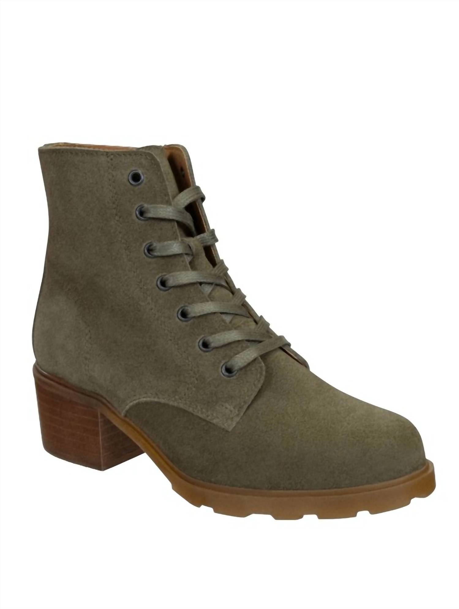 OTBT Women's Arc Heeled Ankle Boots in elmwood - women's shoe - alternate view
