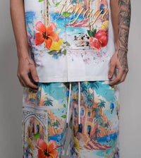 Civilized - Bon Voyage Button Down Short Set