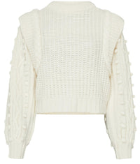 Braided Pullover Sweater