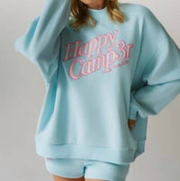 The Happy Camp3R - Applique Mockneck Sweatshirt