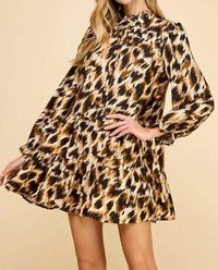 Tcec - Women's Mock Neck Dress