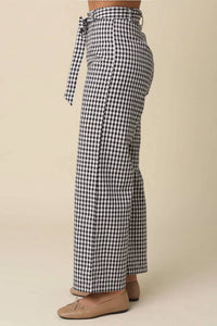 Olivaceous - Charlie Gingham Pant