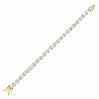 Diana M Jewels - Women's Radiant Lab-Grown Diamond Bracelet (56.00 Ct) - Signature