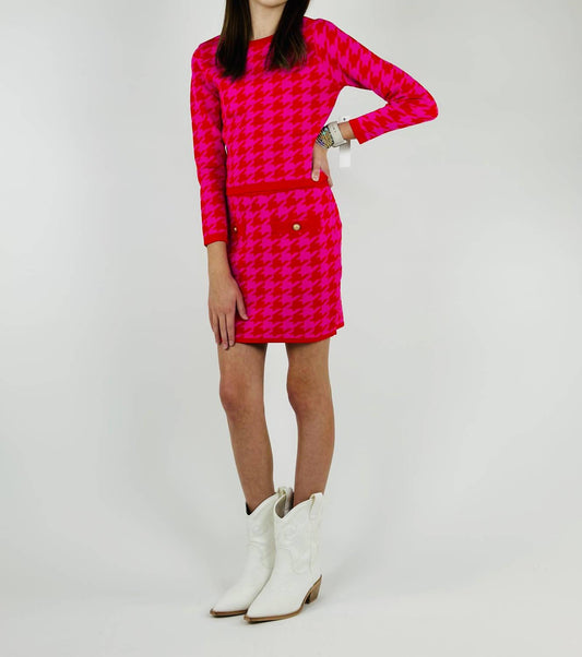 Central Park West - Girl's Houndstooth Skirt