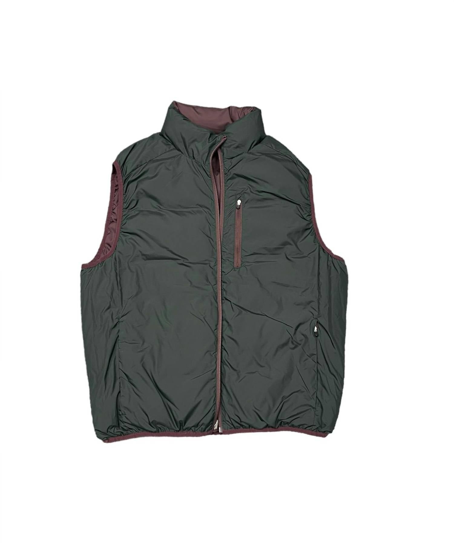 MEN'S REVERSIBLE PUFFER VEST