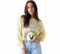 Gameday Social - Vandy Crop Sweatshirt