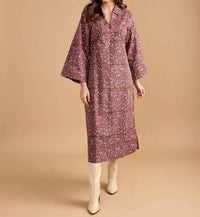 Double A Lee Midi Dress in climbing floral - women's dress