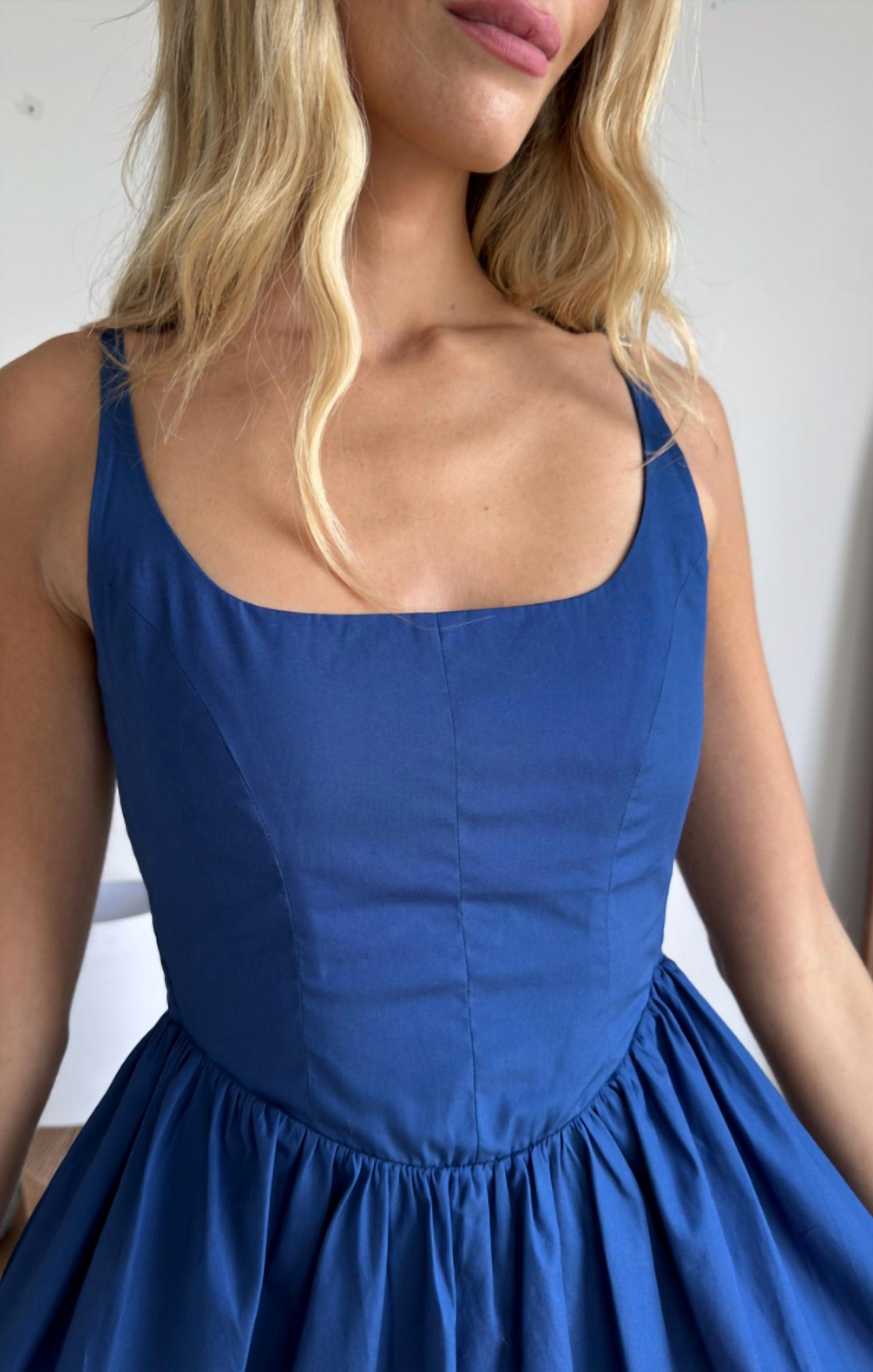 Mint - Poppy Corset Bodice Mini Dress