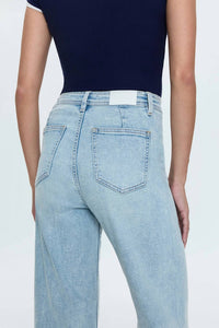 Pistola - Penny Crop High Rise Wide Leg Jean